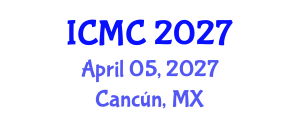 International Conference on Music and Consciousness (ICMC) April 05, 2027 - Cancún, Mexico International Conference on Music and Consciousness (ICMC) April 05, 2027 - Cancún, Mexico