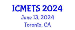International Conference on Music Education and Teaching Strategies‎ (ICMETS) June 13, 2024 - Toronto, Canada