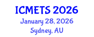 International Conference on Music Education and Teaching Strategies‎ (ICMETS) January 28, 2026 - Sydney, Australia