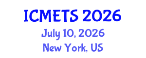 International Conference on Music Education and Teaching Strategies‎ (ICMETS) July 10, 2026 - New York, United States