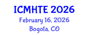International Conference on Music History, Theory, and Ethnomusicology (ICMHTE) February 16, 2026 - Bogota, Colombia