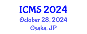 International Conference on Music in Society (ICMS) October 28, 2024 - Osaka, Japan