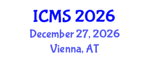 International Conference on Music in Society (ICMS) December 27, 2026 - Vienna, Austria International Conference on Music in Society (ICMS) December 27, 2026 - Vienna, Austria