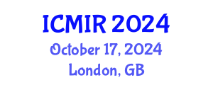 International Conference on Music Information Retrieval (ICMIR) October 17, 2024 - London, United Kingdom