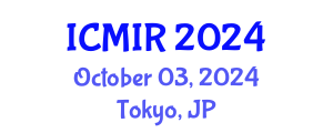 International Conference on Music Information Retrieval (ICMIR) October 03, 2024 - Tokyo, Japan