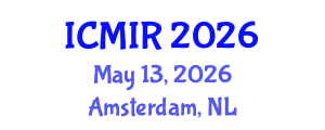 International Conference on Music Information Retrieval (ICMIR) May 13, 2026 - Amsterdam, Netherlands