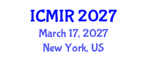 International Conference on Music Information Retrieval (ICMIR) March 17, 2027 - New York, United States