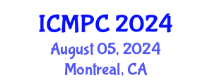 International Conference on Music Perception and Cognition (ICMPC) August 05, 2024 - Montreal, Canada