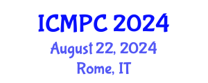 International Conference on Music Perception and Cognition (ICMPC) August 22, 2024 - Rome, Italy