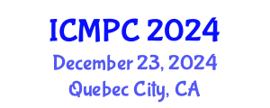 International Conference on Music Perception and Cognition (ICMPC) December 23, 2024 - Quebec City, Canada