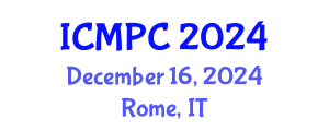 International Conference on Music Perception and Cognition (ICMPC) December 16, 2024 - Rome, Italy