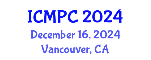 International Conference on Music Perception and Cognition (ICMPC) December 16, 2024 - Vancouver, Canada
