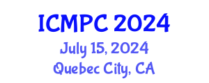 International Conference on Music Perception and Cognition (ICMPC) July 15, 2024 - Quebec City, Canada