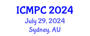 International Conference on Music Perception and Cognition (ICMPC) July 29, 2024 - Sydney, Australia