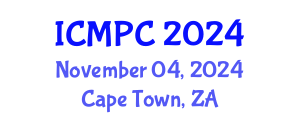 International Conference on Music Perception and Cognition (ICMPC) November 04, 2024 - Cape Town, South Africa