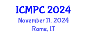 International Conference on Music Perception and Cognition (ICMPC) November 11, 2024 - Rome, Italy