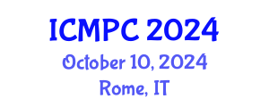 International Conference on Music Perception and Cognition (ICMPC) October 10, 2024 - Rome, Italy