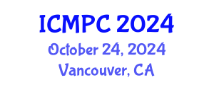 International Conference on Music Perception and Cognition (ICMPC) October 24, 2024 - Vancouver, Canada