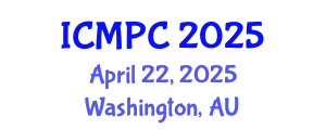 International Conference on Music Perception and Cognition (ICMPC) April 22, 2025 - Washington, Australia