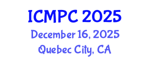 International Conference on Music Perception and Cognition (ICMPC) December 16, 2025 - Quebec City, Canada