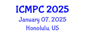 International Conference on Music Perception and Cognition (ICMPC) January 07, 2025 - Honolulu, United States