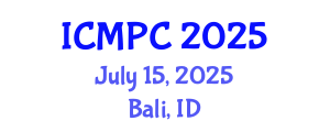 International Conference on Music Perception and Cognition (ICMPC) July 15, 2025 - Bali, Indonesia