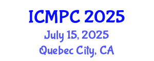International Conference on Music Perception and Cognition (ICMPC) July 15, 2025 - Quebec City, Canada