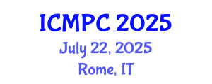 International Conference on Music Perception and Cognition (ICMPC) July 22, 2025 - Rome, Italy