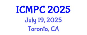 International Conference on Music Perception and Cognition (ICMPC) July 19, 2025 - Toronto, Canada
