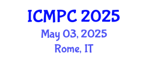 International Conference on Music Perception and Cognition (ICMPC) May 03, 2025 - Rome, Italy