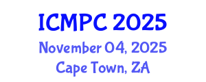 International Conference on Music Perception and Cognition (ICMPC) November 04, 2025 - Cape Town, South Africa