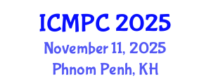International Conference on Music Perception and Cognition (ICMPC) November 11, 2025 - Phnom Penh, Cambodia