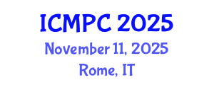International Conference on Music Perception and Cognition (ICMPC) November 11, 2025 - Rome, Italy