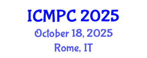 International Conference on Music Perception and Cognition (ICMPC) October 18, 2025 - Rome, Italy