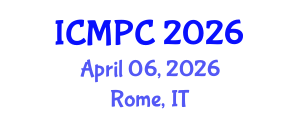 International Conference on Music Perception and Cognition (ICMPC) April 06, 2026 - Rome, Italy International Conference on Music Perception and Cognition (ICMPC) April 06, 2026 - Rome, Italy