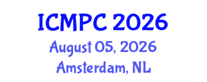 International Conference on Music Perception and Cognition (ICMPC) August 05, 2026 - Amsterdam, Netherlands International Conference on Music Perception and Cognition (ICMPC) August 05, 2026 - Amsterdam, Netherlands