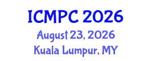 International Conference on Music Perception and Cognition (ICMPC) August 23, 2026 - Kuala Lumpur, Malaysia International Conference on Music Perception and Cognition (ICMPC) August 23, 2026 - Kuala Lumpur, Malaysia