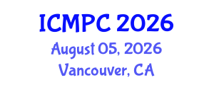 International Conference on Music Perception and Cognition (ICMPC) August 05, 2026 - Vancouver, Canada International Conference on Music Perception and Cognition (ICMPC) August 05, 2026 - Vancouver, Canada