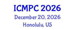 International Conference on Music Perception and Cognition (ICMPC) December 20, 2026 - Honolulu, United States