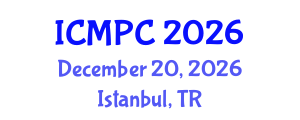 International Conference on Music Perception and Cognition (ICMPC) December 20, 2026 - Istanbul, Turkey International Conference on Music Perception and Cognition (ICMPC) December 20, 2026 - Istanbul, Turkey