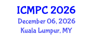 International Conference on Music Perception and Cognition (ICMPC) December 06, 2026 - Kuala Lumpur, Malaysia International Conference on Music Perception and Cognition (ICMPC) December 06, 2026 - Kuala Lumpur, Malaysia