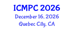 International Conference on Music Perception and Cognition (ICMPC) December 16, 2026 - Quebec City, Canada