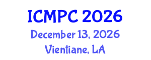 International Conference on Music Perception and Cognition (ICMPC) December 13, 2026 - Vientiane, Laos International Conference on Music Perception and Cognition (ICMPC) December 13, 2026 - Vientiane, Laos