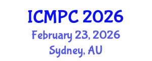 International Conference on Music Perception and Cognition (ICMPC) February 23, 2026 - Sydney, Australia International Conference on Music Perception and Cognition (ICMPC) February 23, 2026 - Sydney, Australia