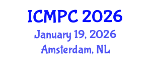 International Conference on Music Perception and Cognition (ICMPC) January 19, 2026 - Amsterdam, Netherlands International Conference on Music Perception and Cognition (ICMPC) January 19, 2026 - Amsterdam, Netherlands