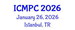 International Conference on Music Perception and Cognition (ICMPC) January 26, 2026 - Istanbul, Turkey International Conference on Music Perception and Cognition (ICMPC) January 26, 2026 - Istanbul, Turkey