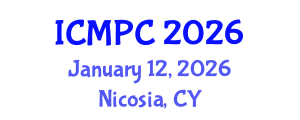 International Conference on Music Perception and Cognition (ICMPC) January 12, 2026 - Nicosia, Cyprus International Conference on Music Perception and Cognition (ICMPC) January 12, 2026 - Nicosia, Cyprus