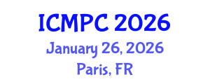 International Conference on Music Perception and Cognition (ICMPC) January 26, 2026 - Paris, France International Conference on Music Perception and Cognition (ICMPC) January 26, 2026 - Paris, France