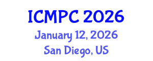 International Conference on Music Perception and Cognition (ICMPC) January 12, 2026 - San Diego, United States International Conference on Music Perception and Cognition (ICMPC) January 12, 2026 - San Diego, United States