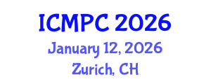 International Conference on Music Perception and Cognition (ICMPC) January 12, 2026 - Zurich, Switzerland International Conference on Music Perception and Cognition (ICMPC) January 12, 2026 - Zurich, Switzerland